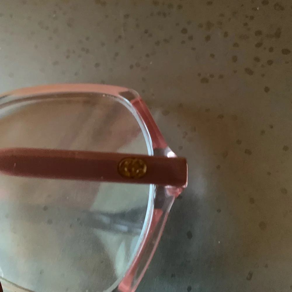 GUCCI- GG 2102 Classic Frame Designer Glasses. Frame, ITALY. MAUVE color plastic - Picture 10 of 12